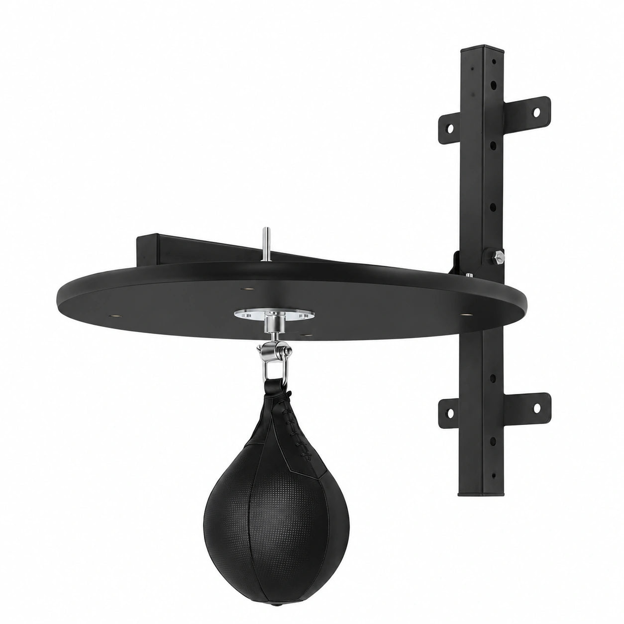 Piattaforma Boxe Regolabile 30 cm con Palla e Accessori, Montaggio a Parete