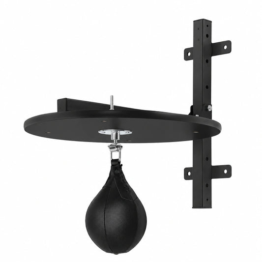Piattaforma Boxe Regolabile 30 cm con Palla e Accessori, Montaggio a Parete