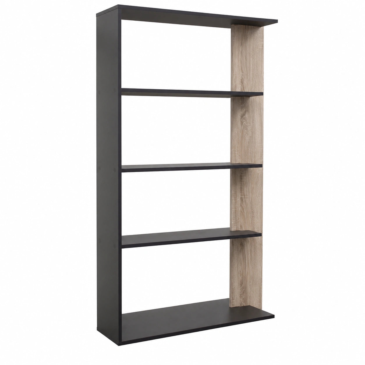 Libreria Moderna in Legno per Salotto e Soggiorno 90x23,5x180 cm
