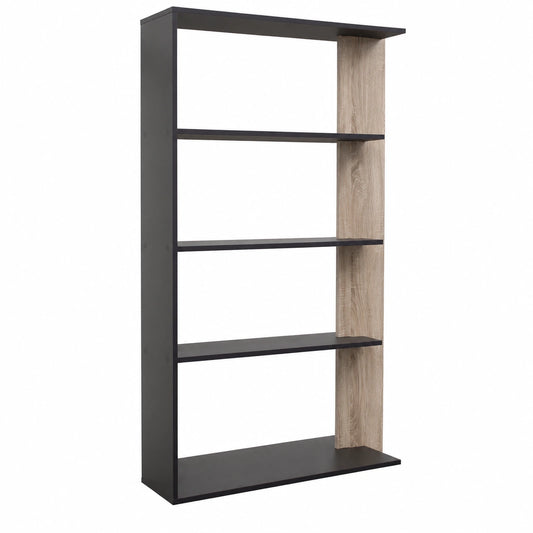 Libreria Moderna in Legno per Salotto e Soggiorno 90x23,5x180 cm